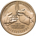 1 Dollar 2023, KM# 786, United States of America (USA), American Innovation $1 Coin Program, Mississippi