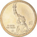 1 Dollar 2021, KM# 754, United States of America (USA), American Innovation $1 Coin Program, North Carolina