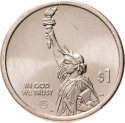 1 Dollar 2023, KM# 776, United States of America (USA), American Innovation $1 Coin Program, Ohio