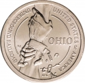 1 Dollar 2023, KM# 776, United States of America (USA), American Innovation $1 Coin Program, Ohio