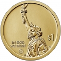 1 Dollar 2022, KM# 768, United States of America (USA), American Innovation $1 Coin Program, Rhode Island