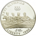 1 Dollar 1996, KM# 272, United States of America (USA), Atlanta 1996 Summer Olympics, Rowing