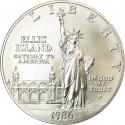 1 Dollar 1986, KM# 214, United States of America (USA), 100th Anniversary of the Statue of Liberty