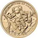 1 Dollar 2025, United States of America (USA), American Innovation $1 Coin Program, Texas