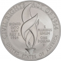 1 Dollar 2014, KM# 579, United States of America (USA), 50th Anniversary of the Civil Rights Act of 1964