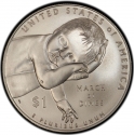 1 Dollar 2015, KM# 604, United States of America (USA), 75th Anniversary of the March of Dimes