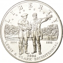 1 Dollar 2004, KM# 363, United States of America (USA), Westward Journey, 200th Anniversary of the Lewis and Clark Expedition