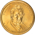 1 Dollar 2009, KM# 450, United States of America (USA), Presidential $1 Coin Program, William Henry Harrison
