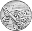 1 Dollar 2018, KM# 682, United States of America (USA), World War I Centennial