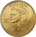 10 Dollars 2016, KM# 628, United States of America (USA), First Spouse Program, Betty Ford
