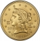 10 Dollars 2010, KM# 483, United States of America (USA), First Spouse Program, James Buchanan's Liberty