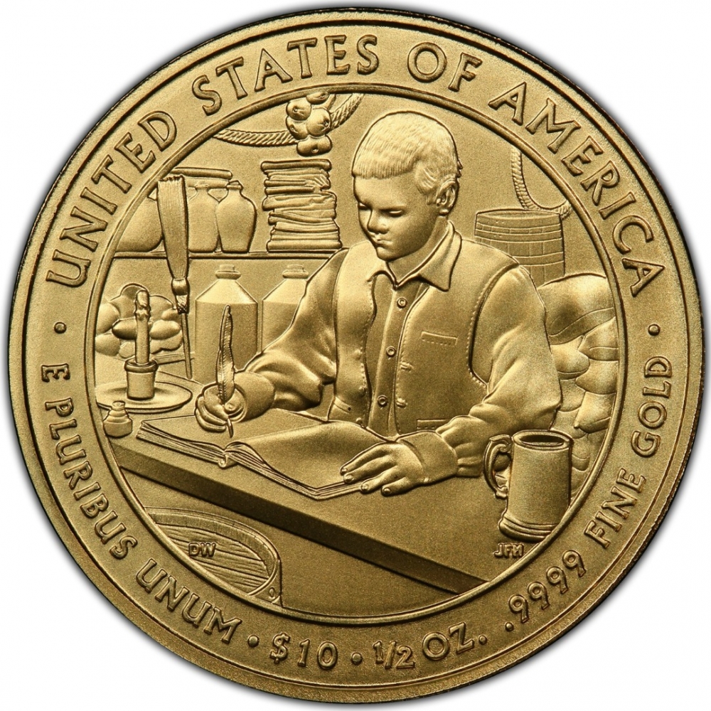 10 Dollars 2010, KM# 483, United States of America (USA), First Spouse Program, James Buchanan's Liberty