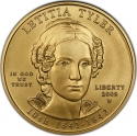 10 Dollars 2009, KM# 457, United States of America (USA), First Spouse Program, Letitia Tyler