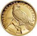 100 Dollars 2023, KM# 785, United States of America (USA), American Liberty Gold Coin and Silver Medal Program, Liberty Through Perseverance