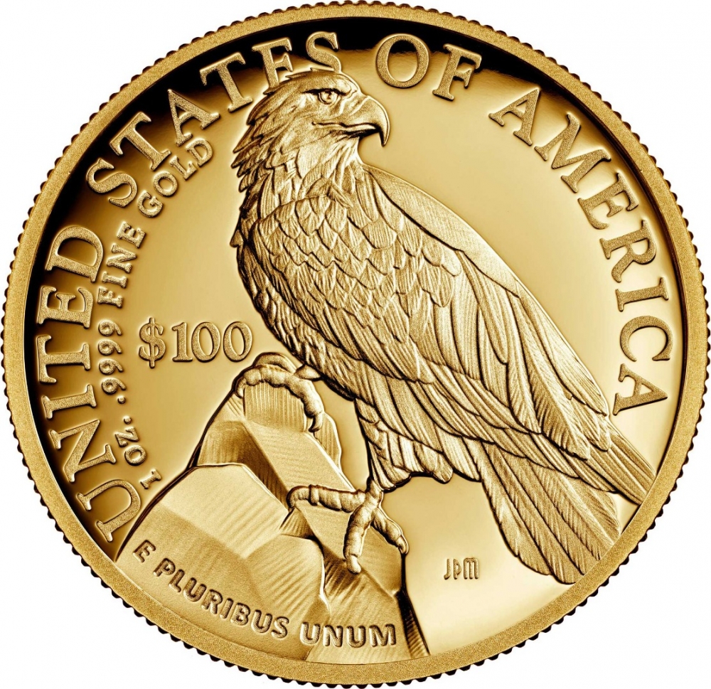 100 Dollars 2023, KM# 785, United States of America (USA), American Liberty Gold Coin and Silver Medal Program, Liberty Through Perseverance