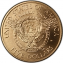 5 Dollars 1997, KM# 282, United States of America (USA), Franklin D. Roosevelt