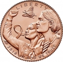 5 Dollars 2018, KM# 683, United States of America (USA), Breast Cancer Awareness