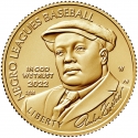 5 Dollars 2022, United States of America (USA), 100th Anniversary of the Negro National Baseball League, Rube Foster