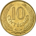 10 Centesimos 1960, KM# 39, Uruguay