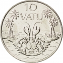 10 Vatu 1983-2009, KM# 6, Vanuatu