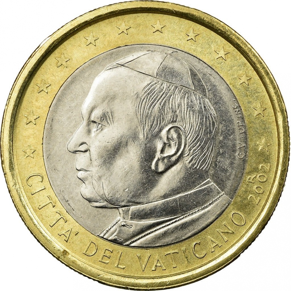 1 Euro Vatican City 2002-2005, KM# 347 | CoinBrothers Catalog