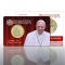 1 Euro 2017-2023, KM# 461.1, Vatican City, Pope Francis, 2022: BU coin card n° 1