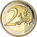 2 Euro 2017, Vatican City, Pope Francis, 1950th Anniversary of Death of the Martyrs Saint Peter and Paul the Apostle