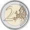 2 Euro 2021, KM# 543, Vatican City, Pope Francis, 450th Anniversary of Birth of Caravaggio