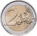 2 Euro 2021, KM# 544, Vatican City, Pope Francis, 700th Anniversary of Death of Dante Alighieri