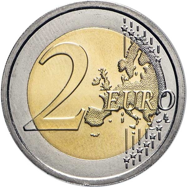 2 Euro 2022, Vatican City, Pope Francis, 25th Anniversary of Death of Mother Teresa of Calcutta