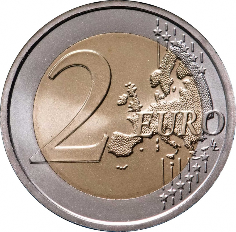 2 Euro 2022, KM# 557, Vatican City, Pope Francis, 25th Anniversary of Death of Mother Teresa of Calcutta