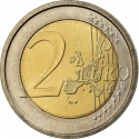 2 Euro 2004, KM# 358, Vatican City, Pope John Paul II, 75th Anniversary of the Foundation of the Vatican City State