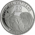 20 Euro 2024, Vatican City, Pope Francis, Gossiping