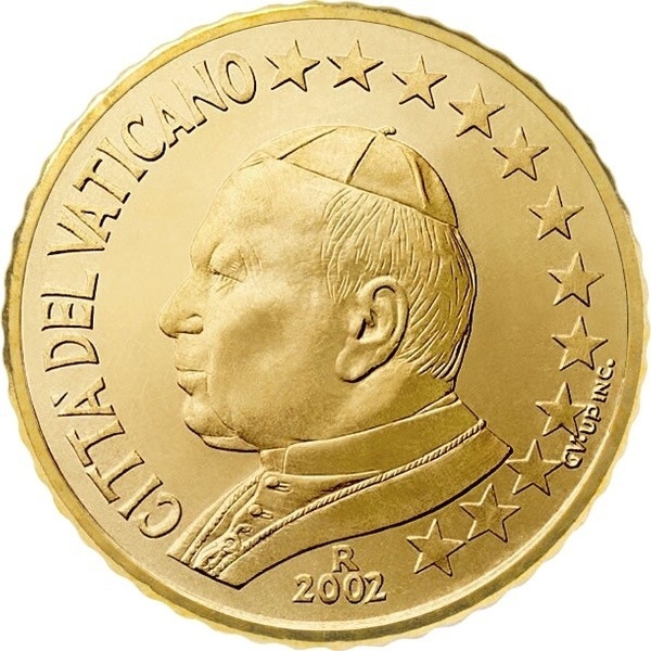 50 Euro Cent Vatican City 2002-2005, KM# 346 | CoinBrothers Catalog