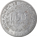 100 Francs 2006-2023, KM# 19, West African States