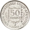 50 Francs 1972-2011, KM# 6, West African States
