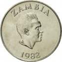 10 Ngwee 1968-1987, KM# 12, Zambia